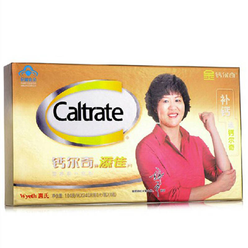 钙尔奇 caltrate 添佳成人钙片强健骨骼 240粒(礼盒)