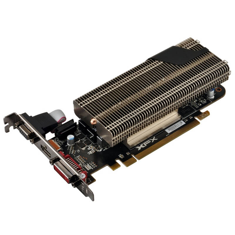 讯景(xfx)r7 240 2g欧美版 780/1600mhz 2g 128bit gddr3 显卡