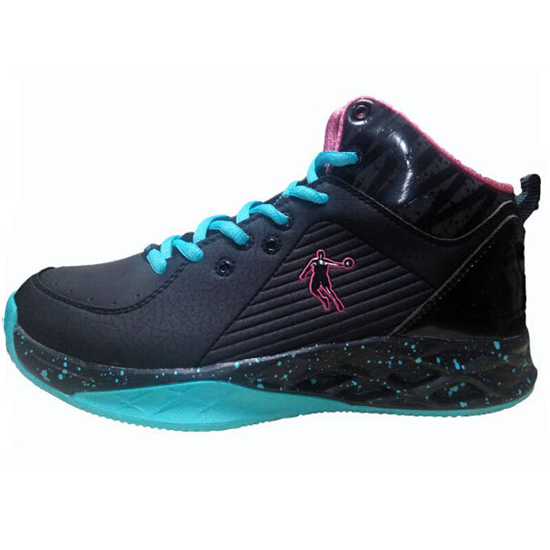 乔丹篮球鞋男鞋运动鞋新品2015高帮包裹防滑耐磨缓震xm1550126 黑色