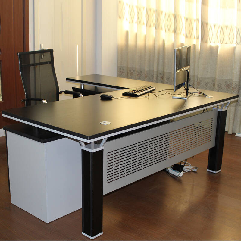 迪菲勒(difille)办公家具老板桌办公桌时尚简约板式主管桌现代大班台