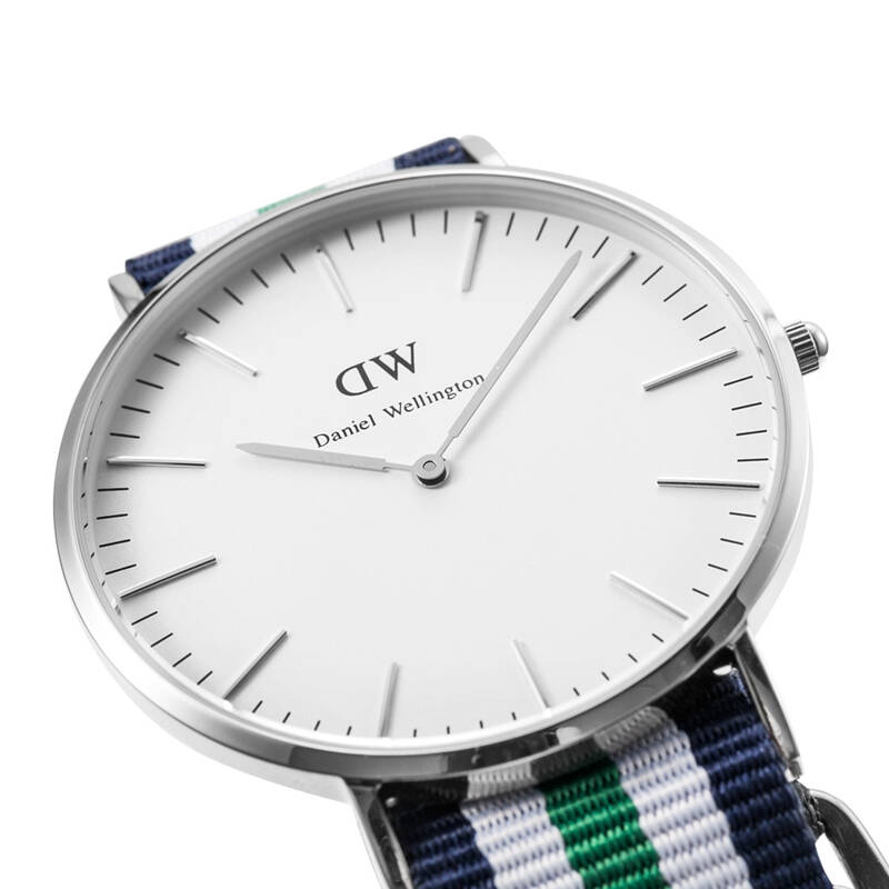 丹尼尔惠灵顿(daniel wellington)dw手表男士时尚休闲尼龙表带石英男