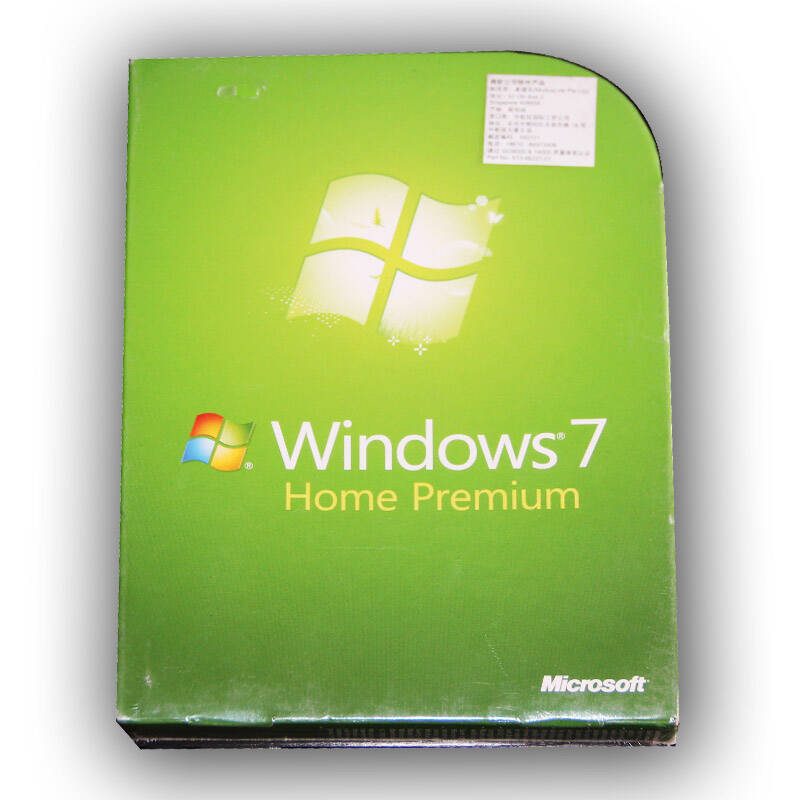 windows7系统正版/win7系统盘/windows7英文高级家庭版32 64位/彩包