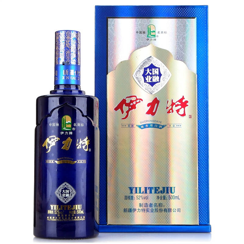 伊力特 52%伊力特(国融大业) 500ml 自营