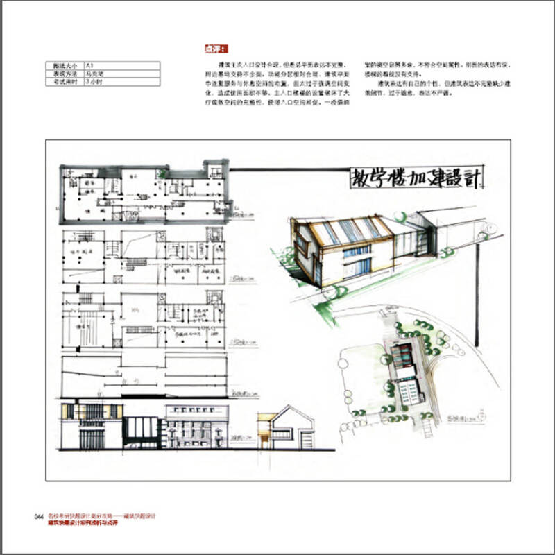 名校考研快题设计 建筑快题设计