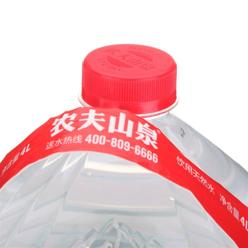 【京东超市】农夫山泉 饮用天然水4l 透明装1*6瓶 整箱