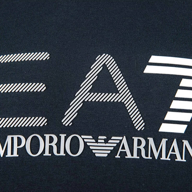 emporio armani 阿玛尼男装ea7 logo 宽松男装短袖t恤