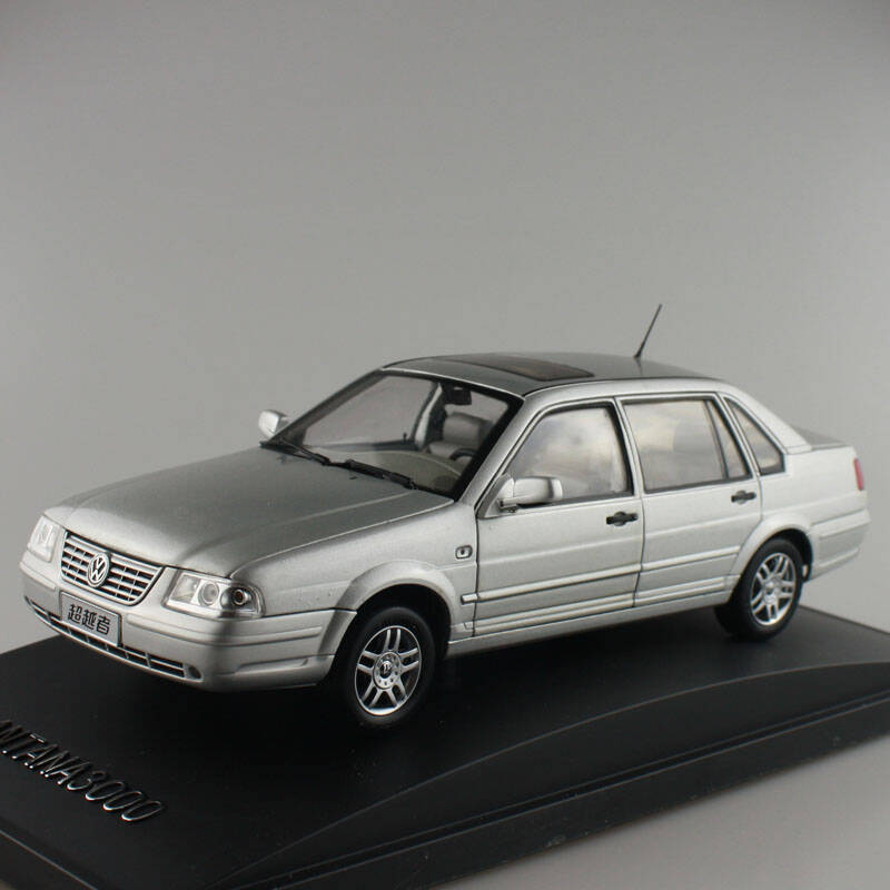 收藏佳品1:18原厂汽车模型上海大众桑塔纳3000超越者稀少送老爸老公