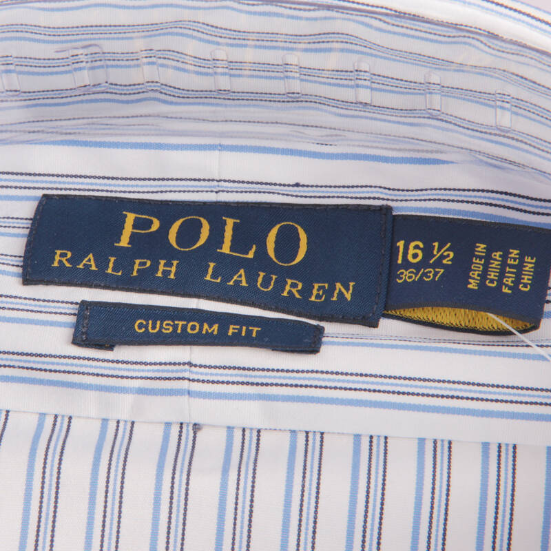 polo ralph lauren/保罗 纯色马标男士长袖衬衫 精品棉质男衬衫 2号