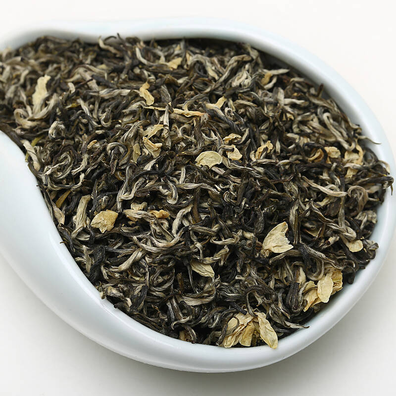 三牛遇见飘雪茉莉花茶四川花茶香雪蜀匠蒙顶高山茶250克草木恋花浓香