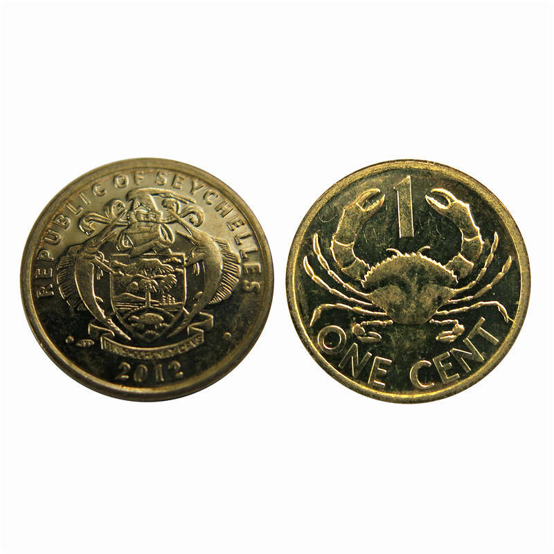 世界外国硬币 塞舌尔1分硬币 外国钱币 全新 收藏品