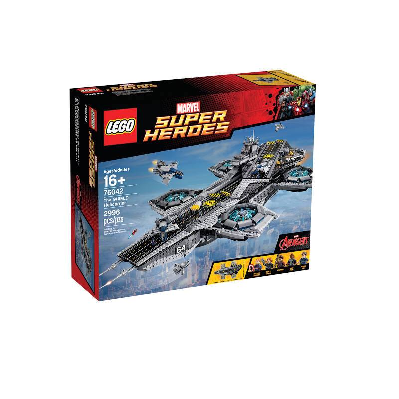 lego 乐高 the shield helicarrier复仇者联盟航空母舰 76042