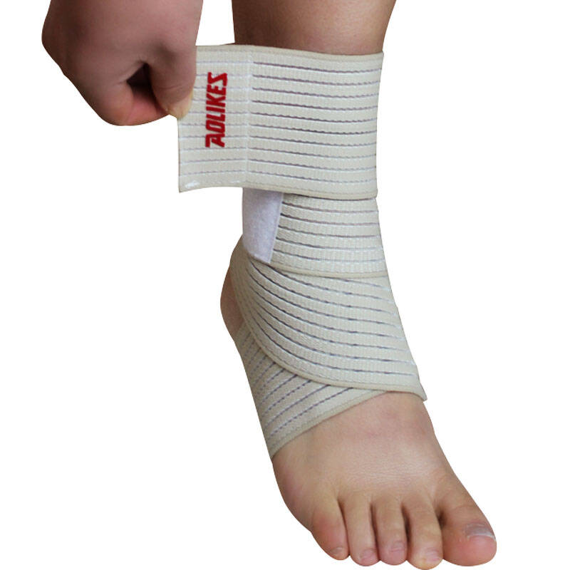 aolikes运动护脚踝羽毛球篮球足球弹力绷带护踝防扭伤男女运动护具