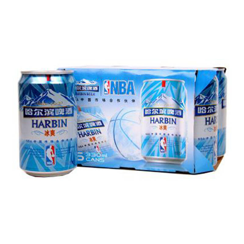 17-6.30】哈尔滨冰爽330ml*6/组【因运输工具