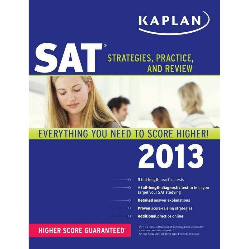 英文原版 kaplan sat 2013 开普兰sat考试用书