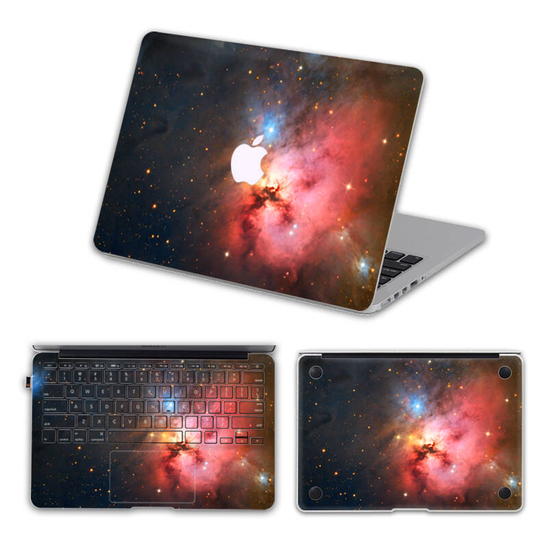 美本堂 macbook air 免裁剪保护膜 笔记本贴纸 苹果笔记本保护贴 个性