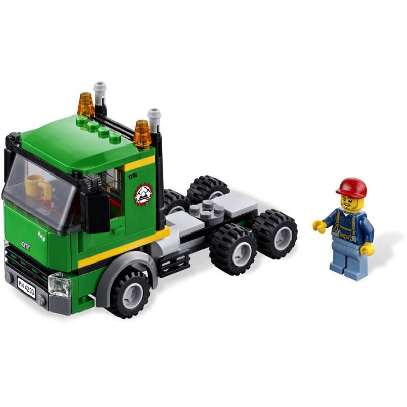 乐高lego 4203 城市系列 采矿运输车挖掘机 早教 拼插