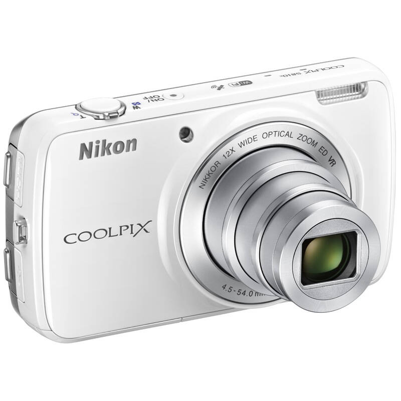 尼康(nikon)coolpix s810c 智能相机 白色(1602万像素 3.