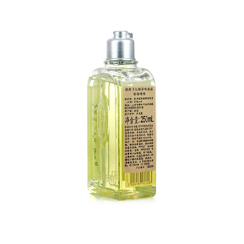 欧舒丹 loccitane 马鞭草味果漾沐浴啫喱250ml (啫喱 清爽沐浴 法国