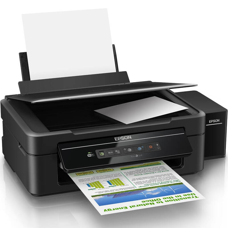 爱普生(epson)l365 墨仓式 无线打印机一体机(打印 复印 扫描 wifi)
