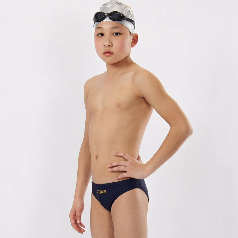 zoke洲克 新款儿童泳裤男孩三角游泳裤韩版男童泳裤子