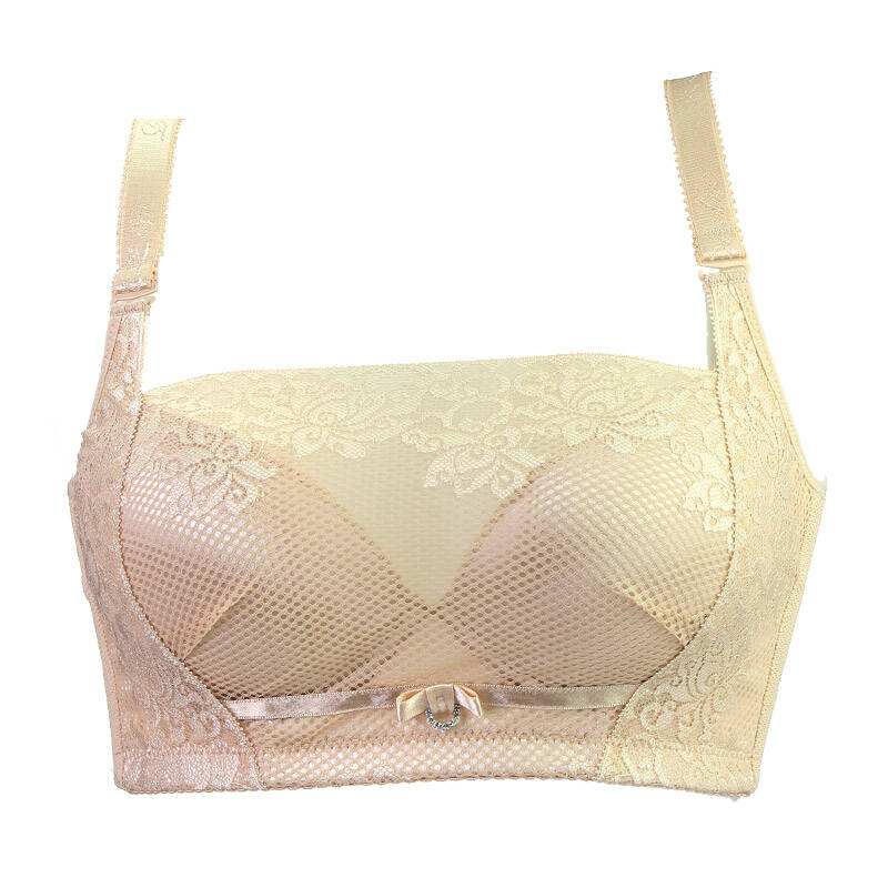 戴芝蒂(diztie)夏季防走光抹胸式内衣聚拢调整文胸中模杯裹胸奶罩c099