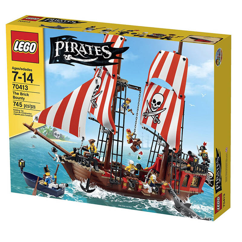 2015新品 现货 lego/乐高 加勒比系列 70413 海盗船