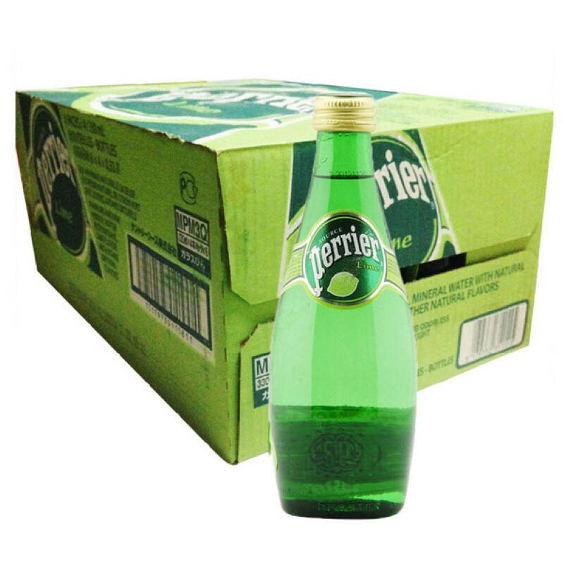 perrier巴黎水 法国 巴黎矿泉水 天然 含气 巴黎水 进口 矿泉水 饮料