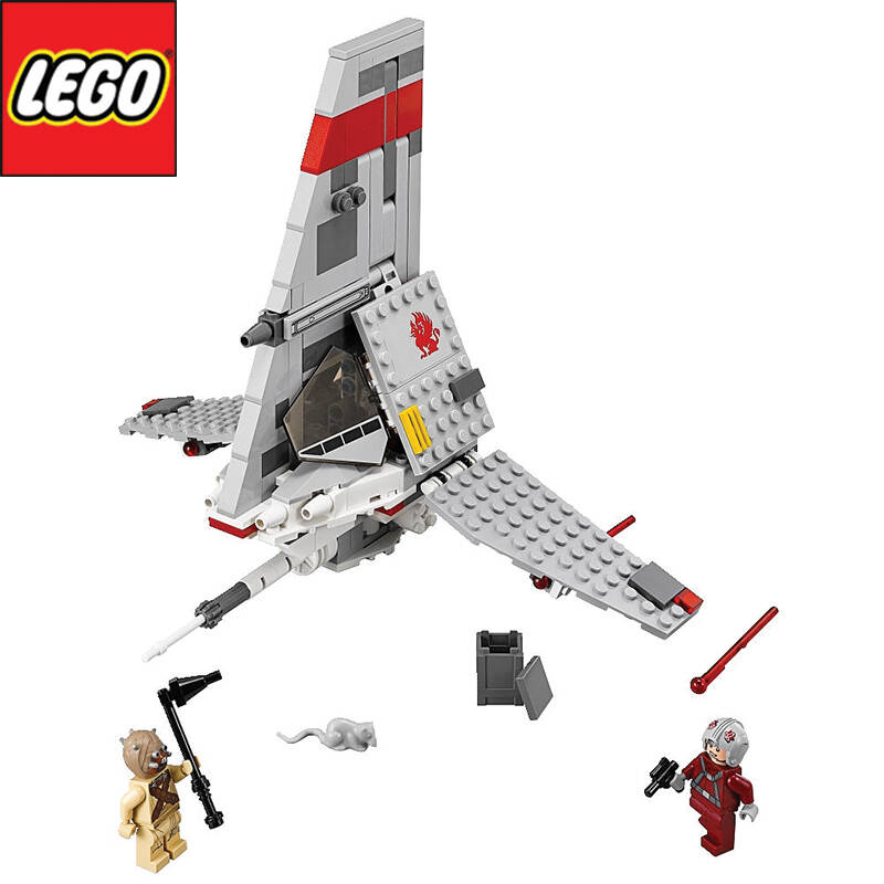 lego 乐高 拼插类玩具 星球大战系列 starwars t-16跃空号战机 75081