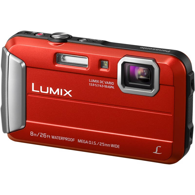 松下lumix dmc-ts30 数码相机/运动相机 红色 (防水 防尘 防摔 防冻