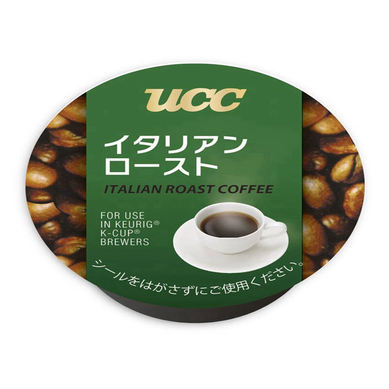 ucc悠诗诗keurig k-cup咖啡胶囊 意式咖啡整盒12粒装