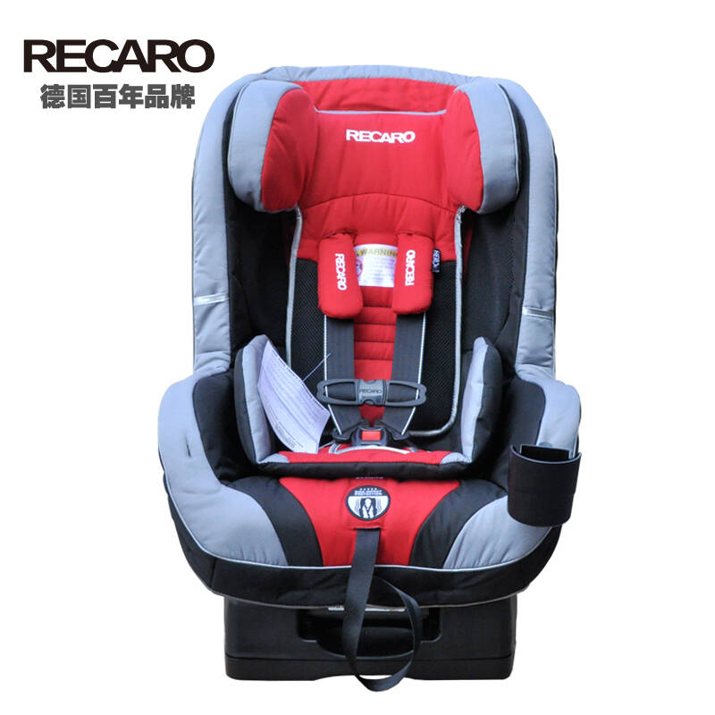 德国recaro performance ride 美国队长儿童安全座椅进口0-8岁 红色