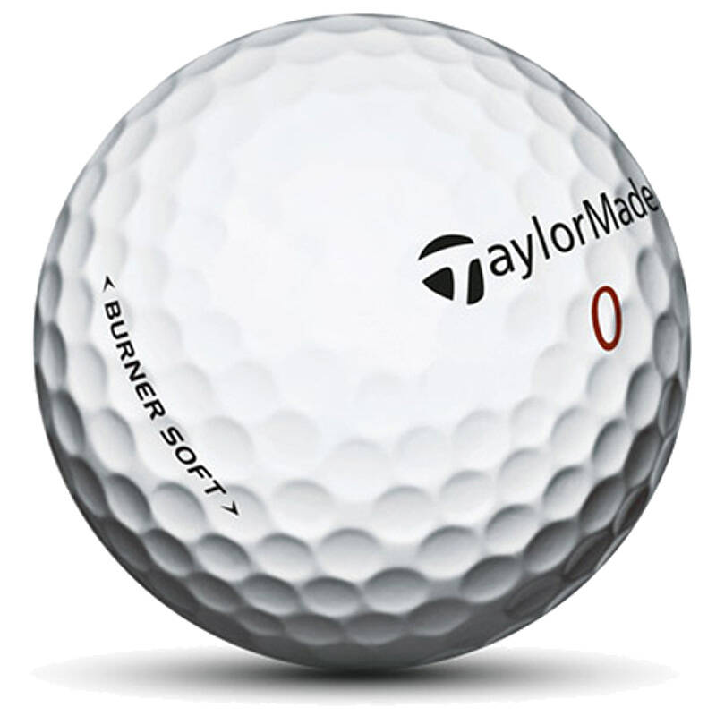泰勒梅taylormade 高尔夫球 两层球 双层球 burnersoft 比赛练习球 1
