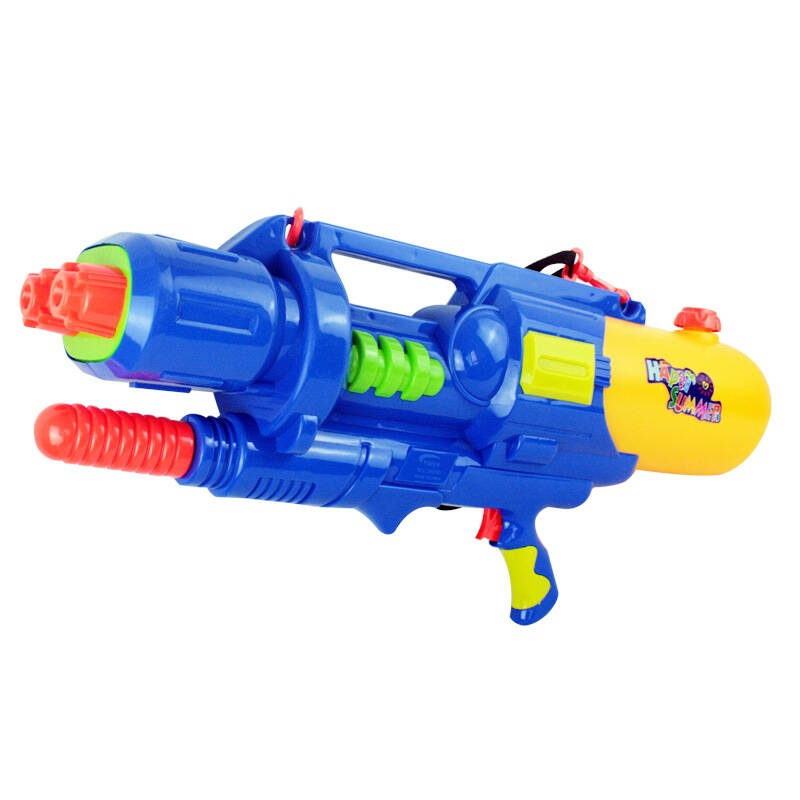 欧锐 玩具水枪超大号抽拉式高压水枪双喷头成人儿童玩具水枪游泳戏水