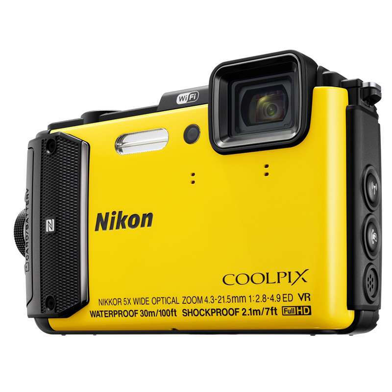 尼康(nikon)coolpix aw130s数码相机 黄色