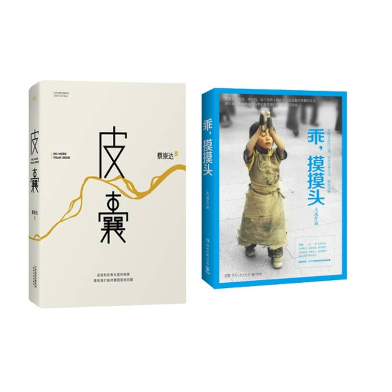 皮囊 乖摸摸头 全2册 蔡崇达 大冰作品 文学 大冰 正版图书