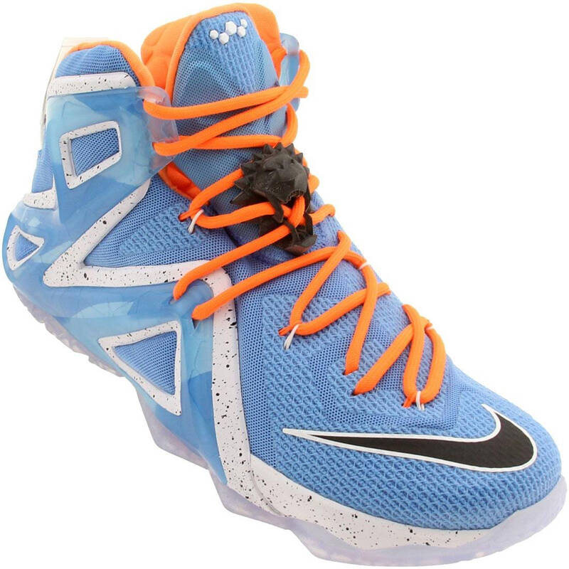 耐克(nike)男 lebron 12 elite 詹姆斯12代专业篮球鞋专柜 浅蓝色 41