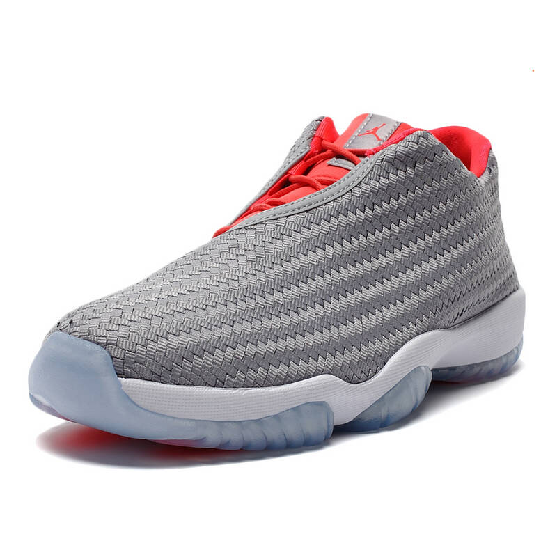 nike air jordan future low aj未来编织男子篮球鞋718948 灰粉718948