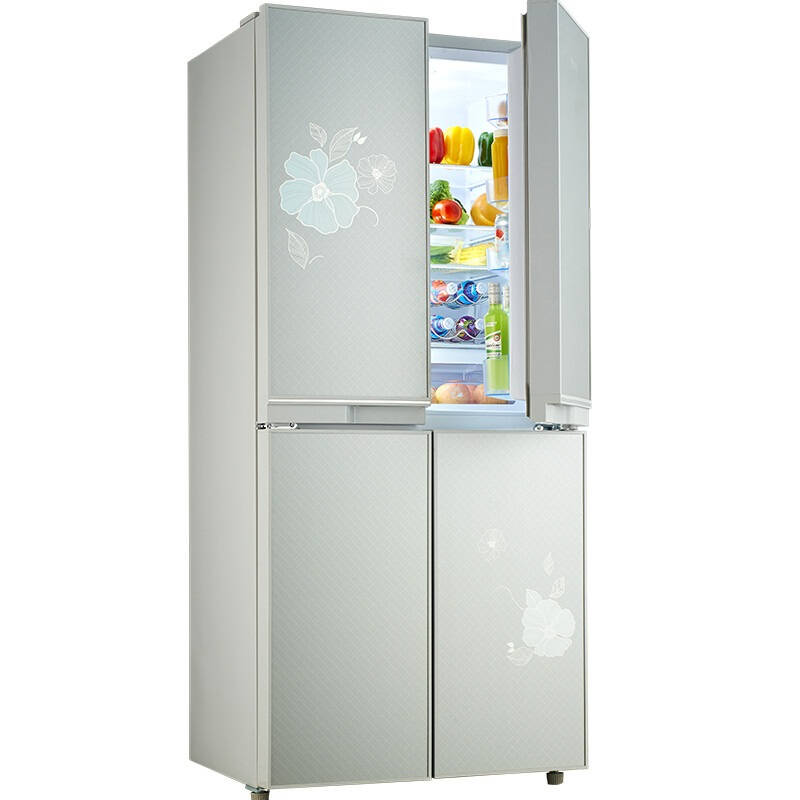 韩电(keg)bcd-387dcv4j 387升 十字对开四门大冰箱 一
