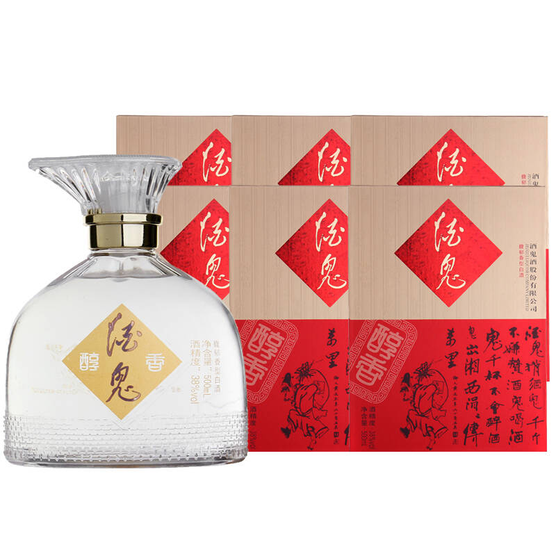 酒鬼38酒鬼醇香500ml*6