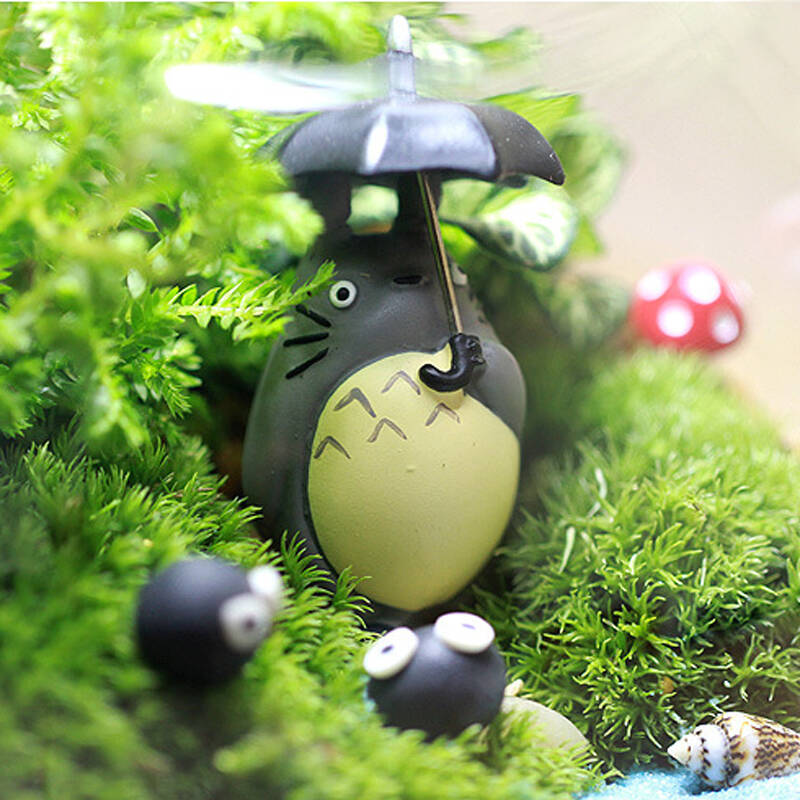 物有物语 苔藓微景观 创意绿植礼品宫崎骏龙猫生态瓶送女友生日礼物