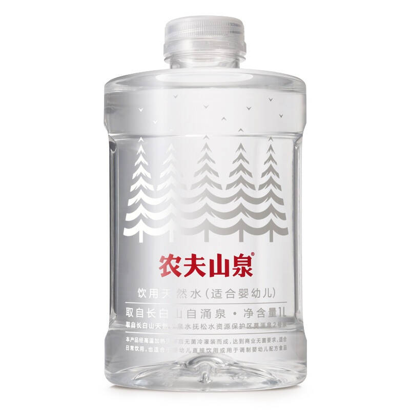 农夫山泉饮用天然水(适合婴幼儿) 1l 买五瓶送一瓶 10533