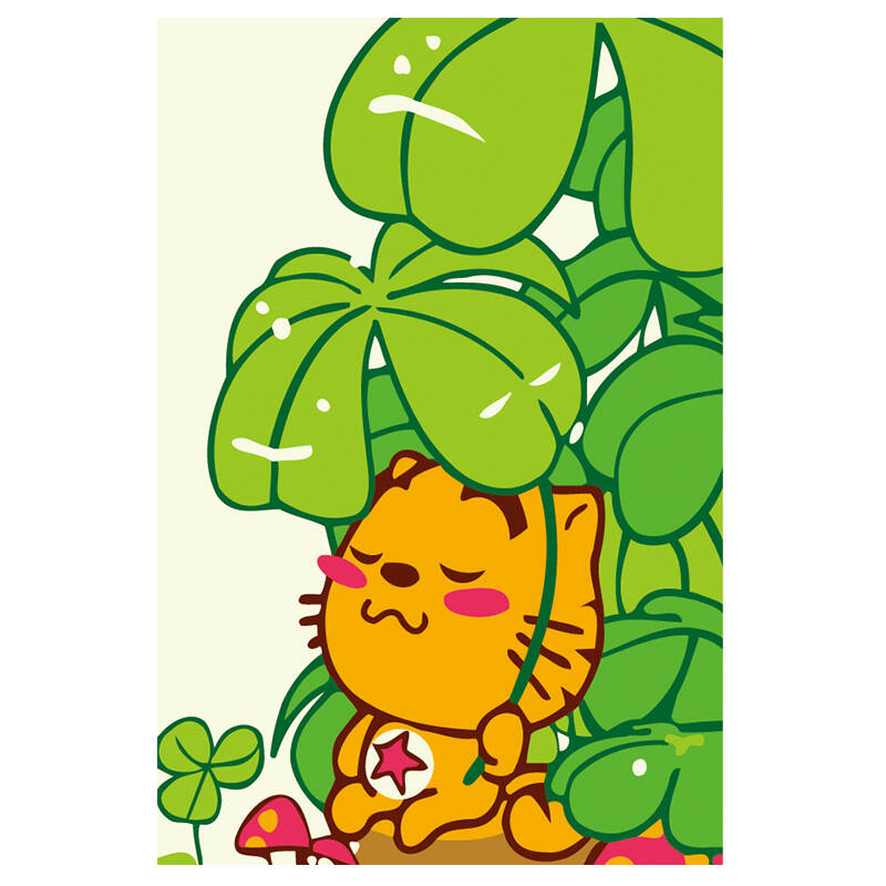 海绵宝宝画彩虹 30*40