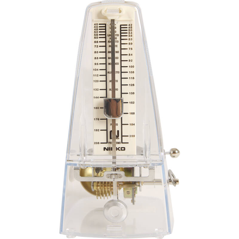 日本原装nikko尼康节拍器 钢琴机械 全透明