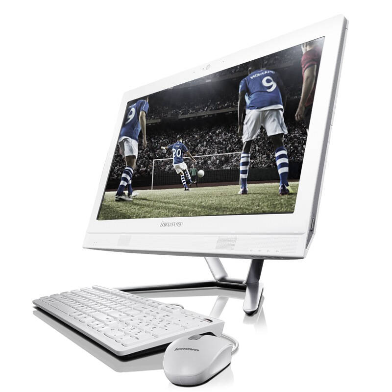 5英寸一体机电脑(i3-4160t 4g 500g dvd刻 1g独显 wifi win8.1)白色