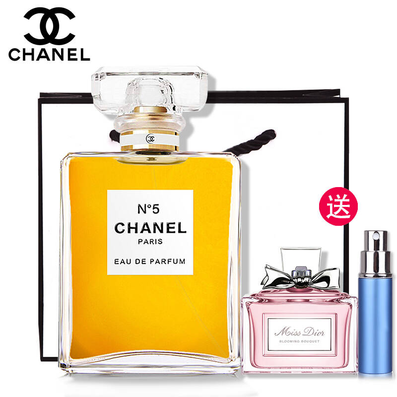 chanel/香奈儿5号香水 五号n°5 女香浓香 50ml