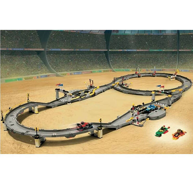 lego乐高积木玩具 赛车racers 赛车跑道 l8364 绝版