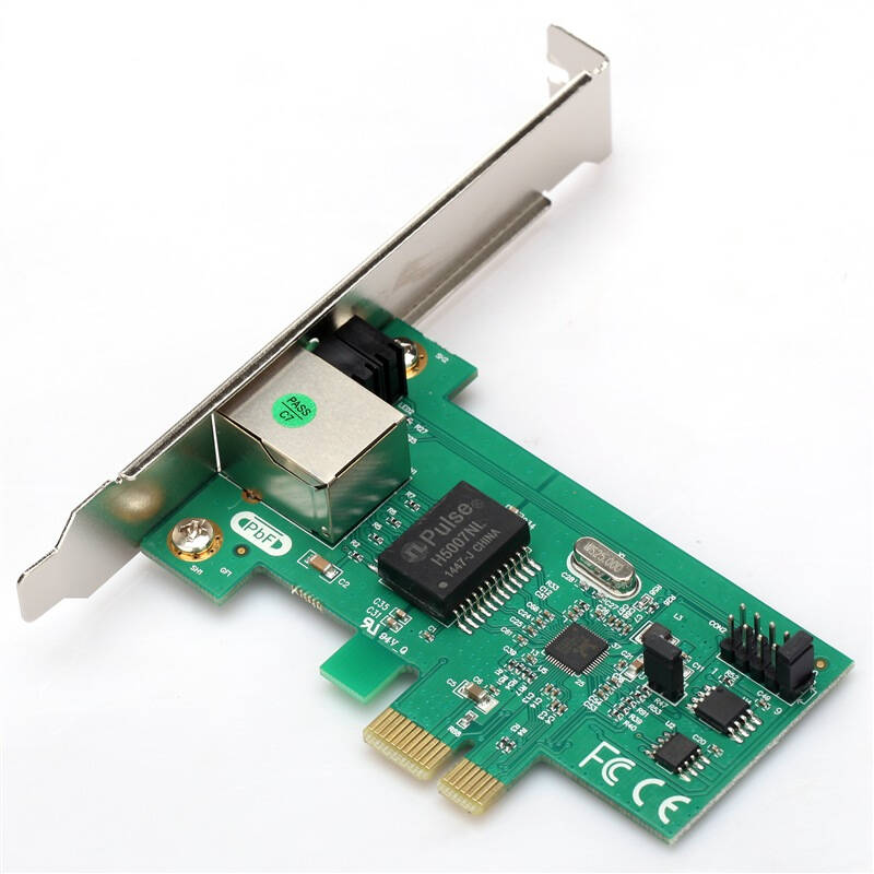 必联(b-link) bl-p8168 pci-e全千兆自适应以太网网卡 带唤醒