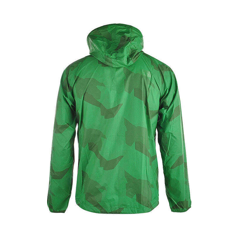 the north face/北面男款防风上衣arew 墨绿色 m