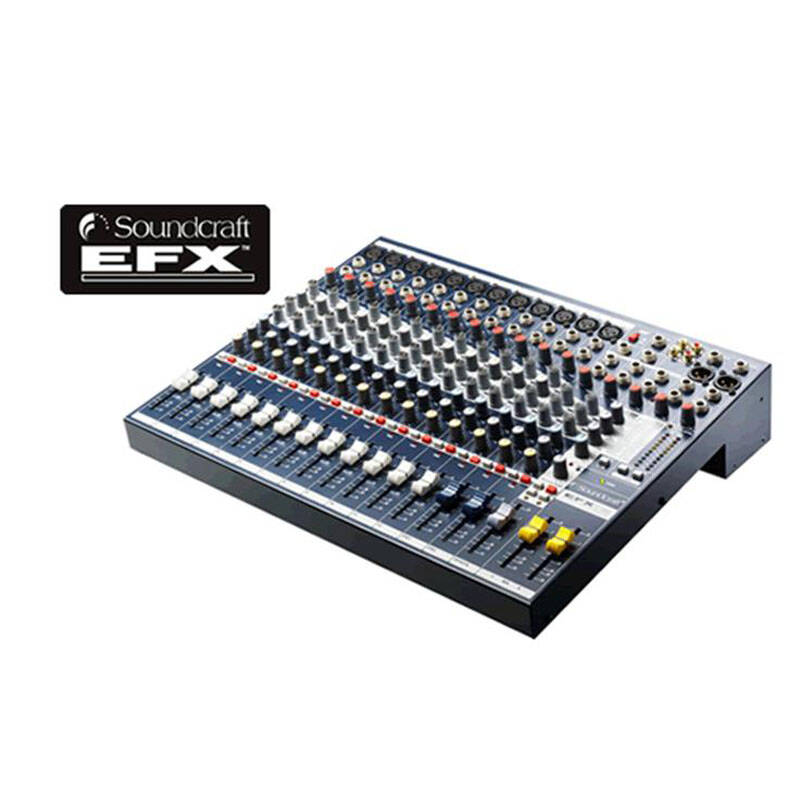 声艺(soundcraft) 调音台 efx12专业12路调音台舞台婚庆会议 带混响