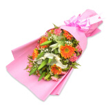 鹊缘鲜花速递 向日葵花束祝福礼物生日鲜花 送父母亲领导同事 同城